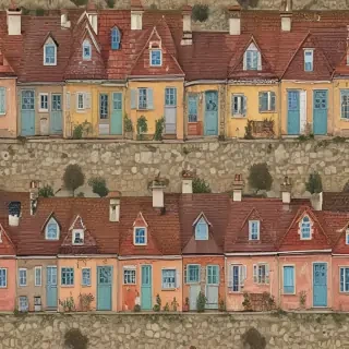 background of a house
