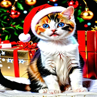 xmas cats images