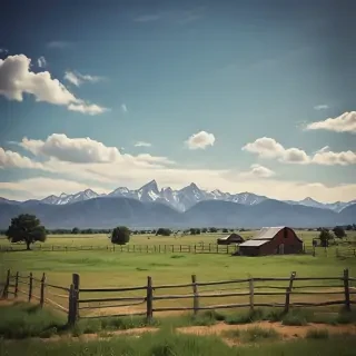 ranch background