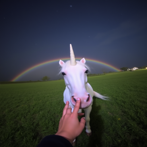 Izzy Moonbow g5, unicorn, solo, poking, human hand, pov, from front