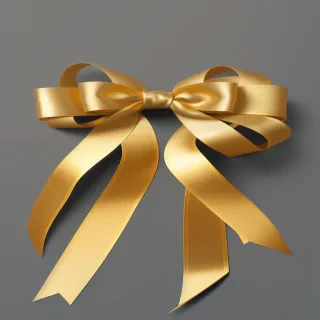 gold ribbon png