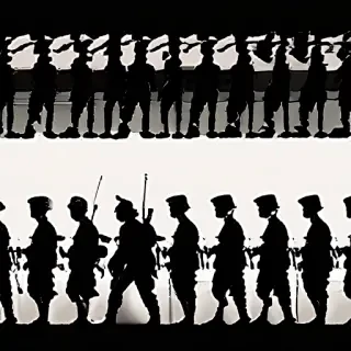 soldier silhouette