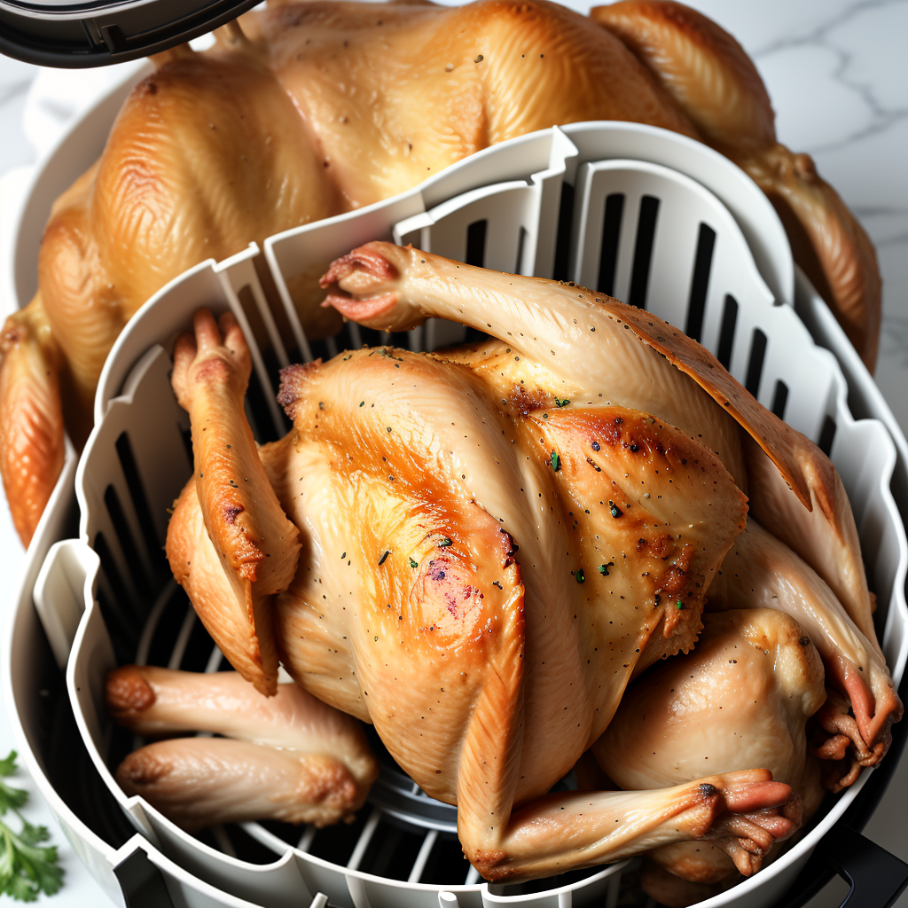 air fryer cornish game hen