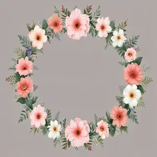 flower circle png