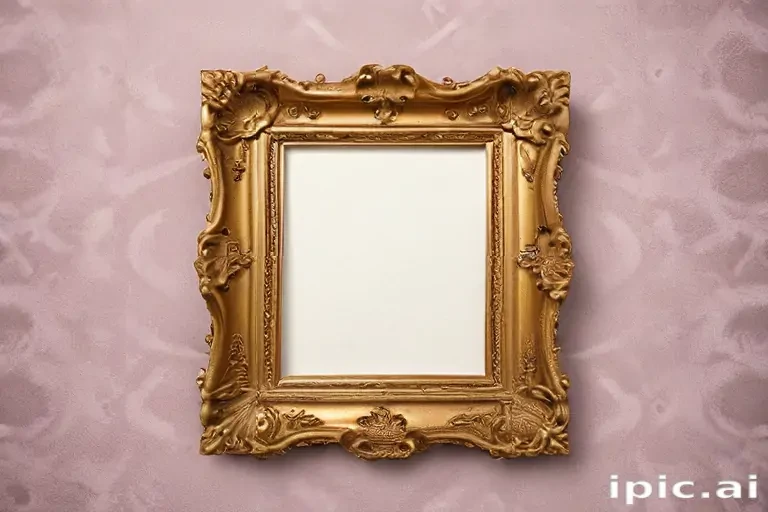 fancy gold frame