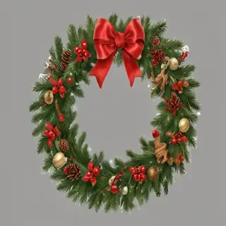 christmas wreath png
