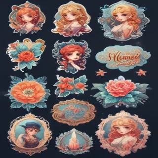 clipart of stickers