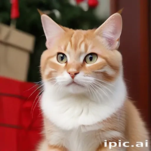 pictures of cats for christmas