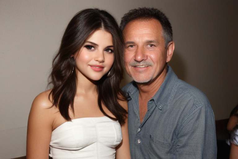 selena gomez and father