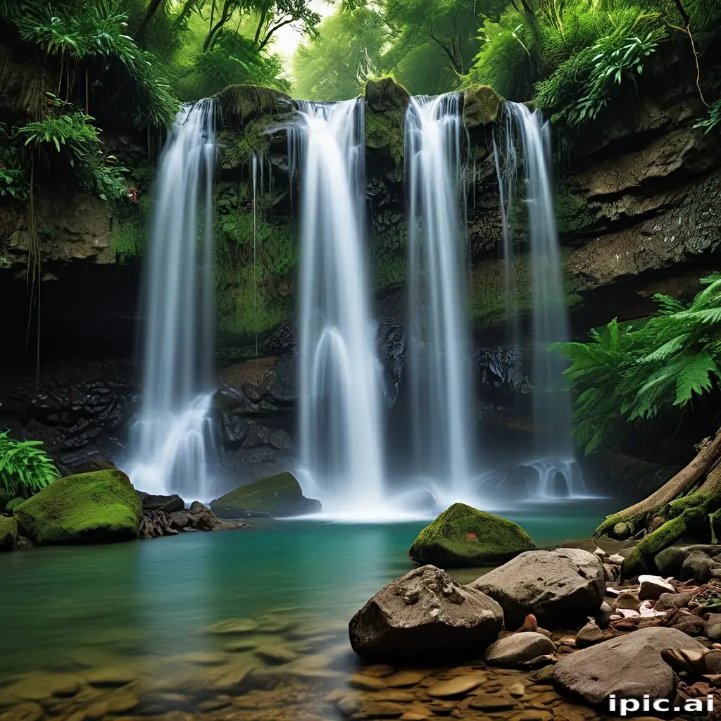 desktop waterfall backgrounds