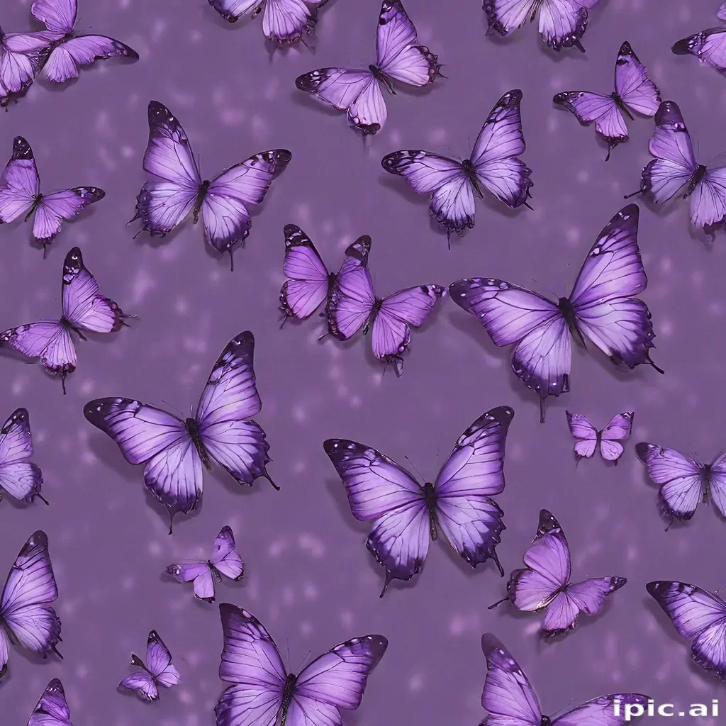 purple butterfly wallpaper aesthetic