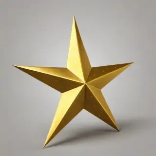 golden star png
