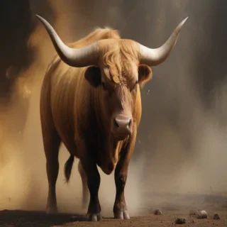 bull background