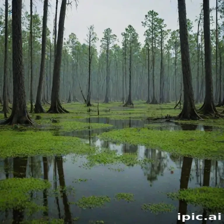 swamp background