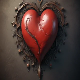 aesthetic heart wallpaper