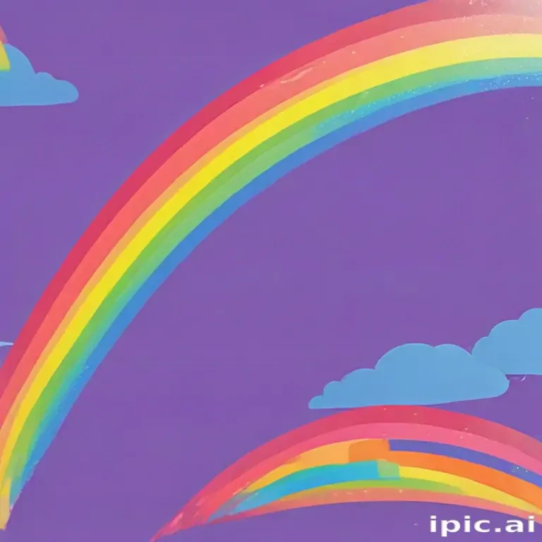 rainbow transparent background