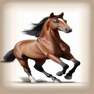 horse images drawing