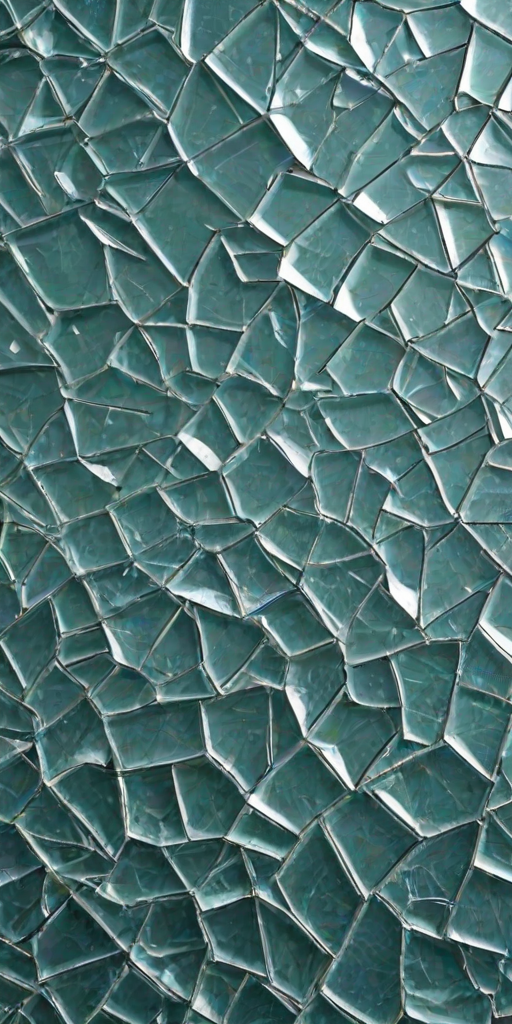 broken glass texture