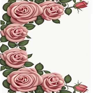 rose border
