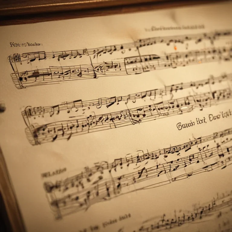 notes music background