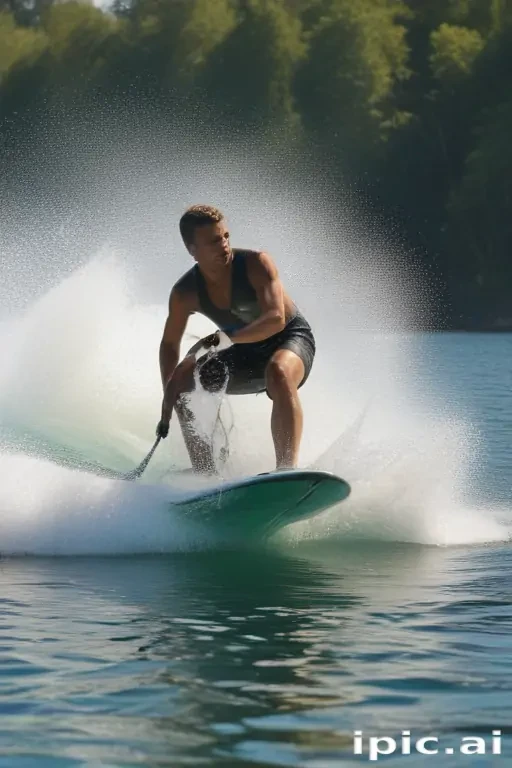 water skiing