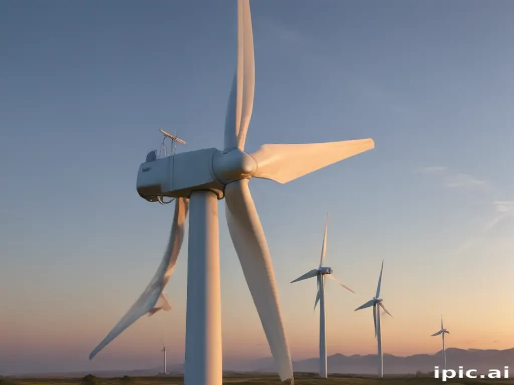 wind turbine png