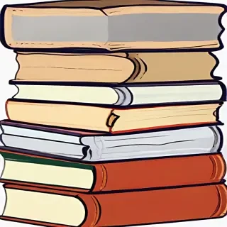 stack of books clipart