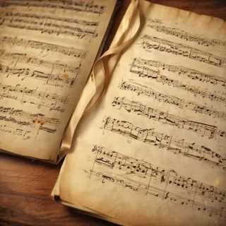notes music background