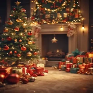 cute christmas background