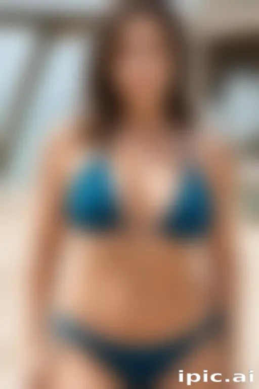 curvy brunette bikini