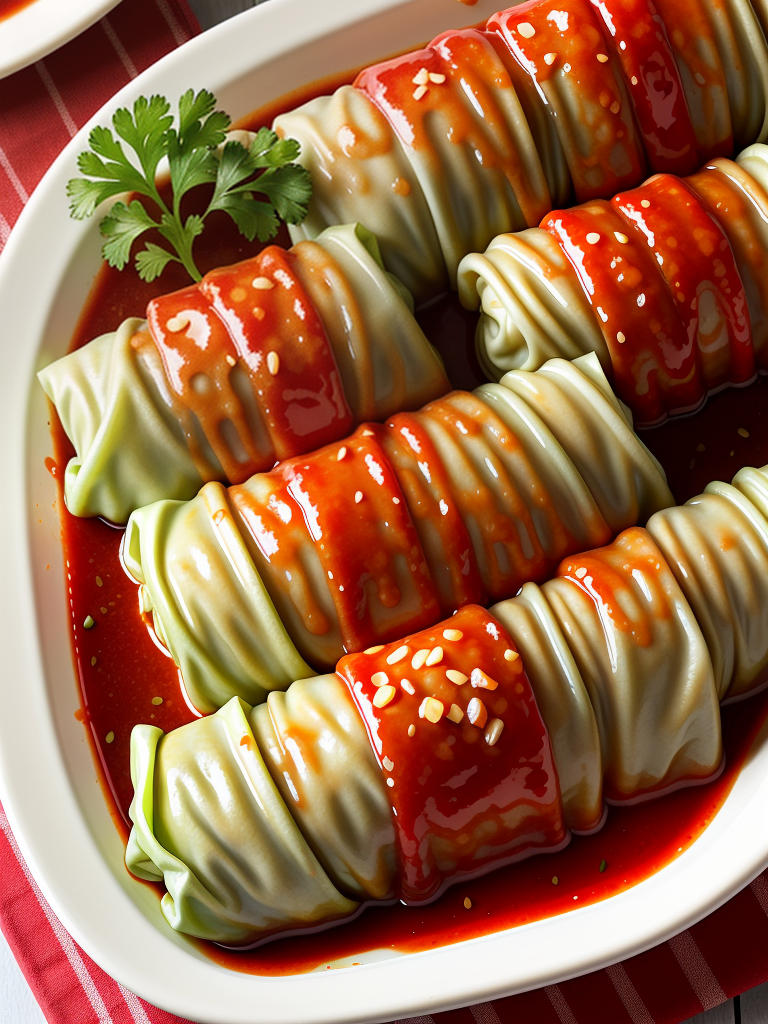 sweet and sour cabbage rolls