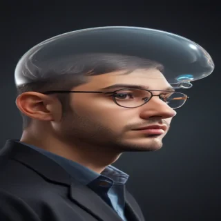 transparent thought bubble
