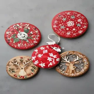 christmas back rounds