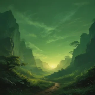plain green bg