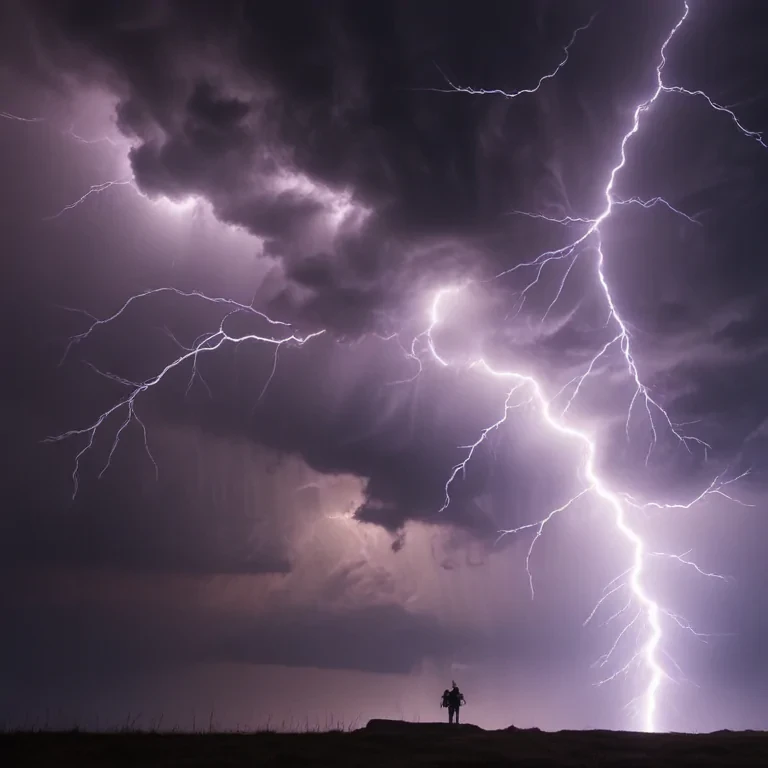 lightning bolt background