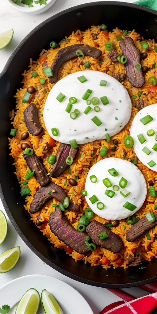 mexican beef 'n' rice skillet