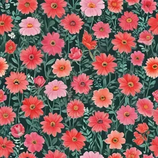 flower line