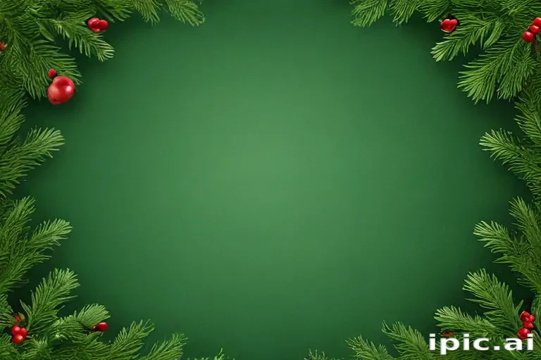 green christmas background