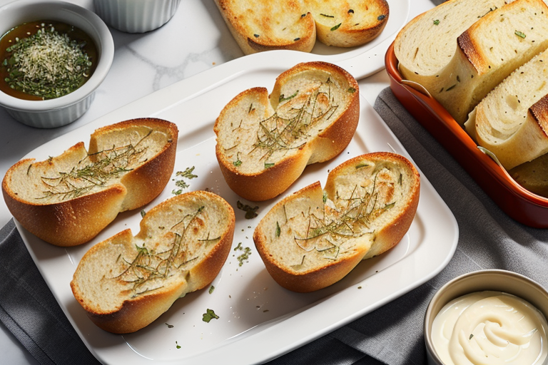 frozen garlic bread in the air fryer