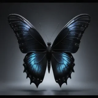 black butterfly png