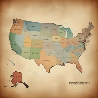 united states map
