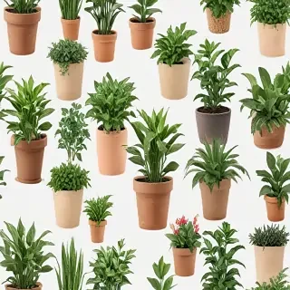 potted plants png
