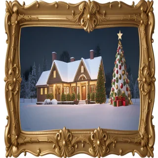 chritmas frame png