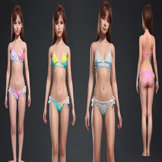 ai young girl bikini