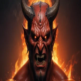 wallpaper of the devil
