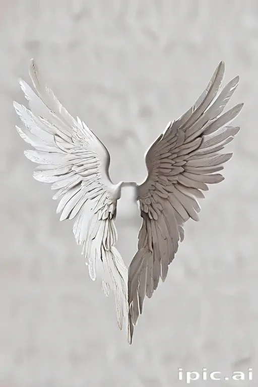 realistic angel wings png