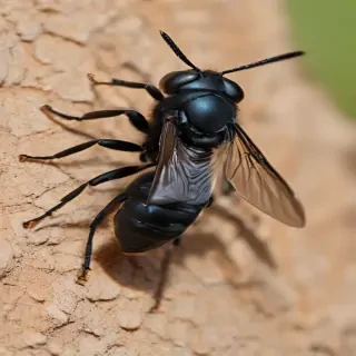 black wasp