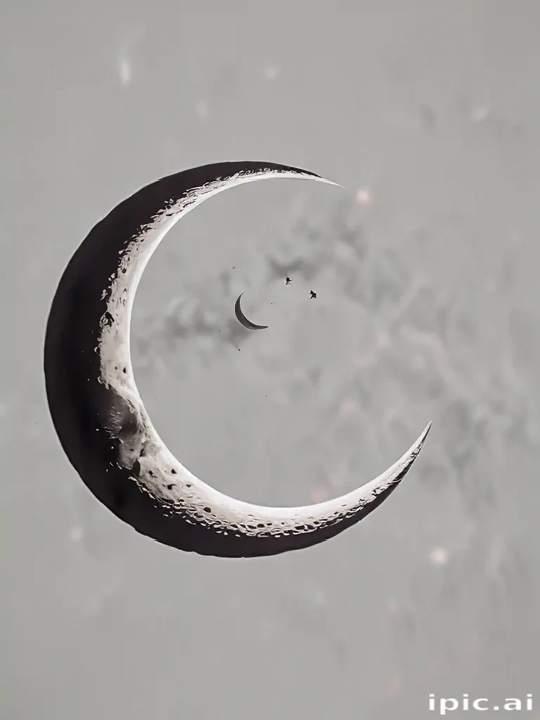 crescent moon transparent background