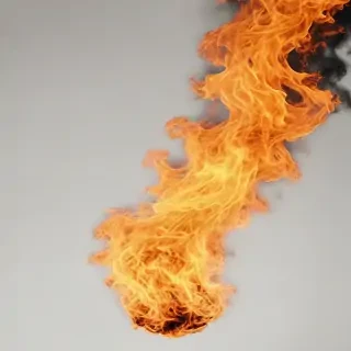 fire clear background