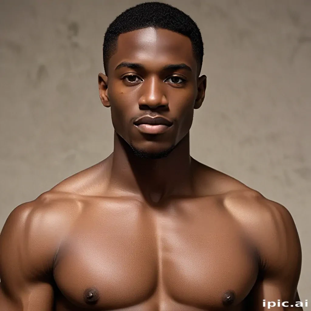 black male shirtless